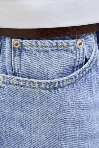 Short taille haute relaxed - Ciel