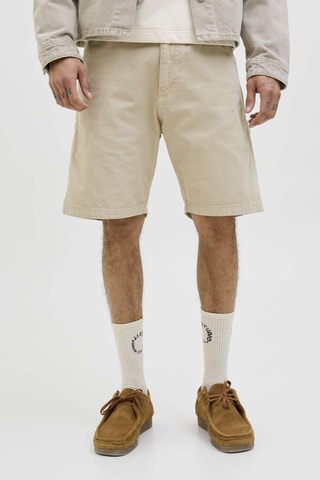 Short taille haute loose - Beige