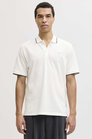 Polo regular - Blanc