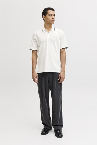 Polo regular - Blanc