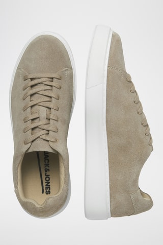 Baskets en cuir - Taupe