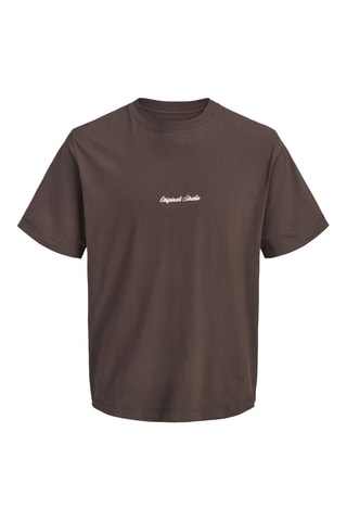 T-shirt relaxed - Marron