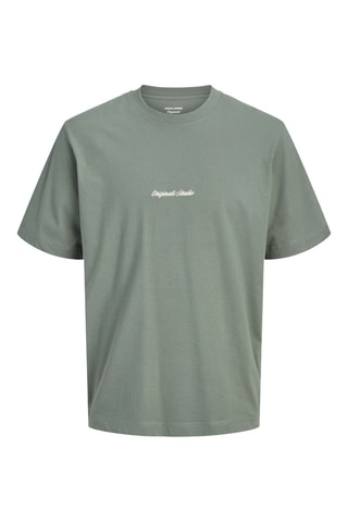 T-shirt relaxed - Vert