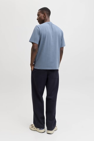 T-shirt relaxed - Bleu