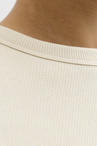 Sweat relaxed en coton biologique - Beige