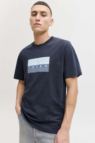 T-shirt regular - Bleu marine