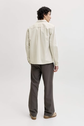 Chemise regular en lin - Beige