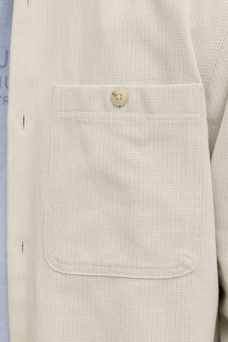 Chemise regular en lin - Beige