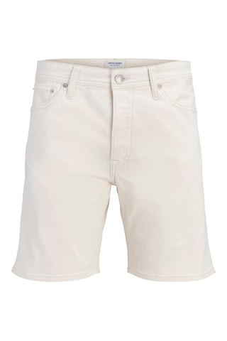 Short regular en coton biologique - Blanc cassé