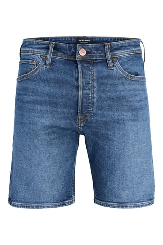 Short regular en coton biologique - Bleu