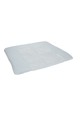 Housse pour matelas à langer - Bleu - 75 x 85 cm