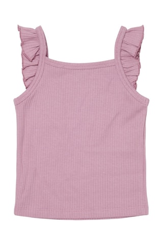 Débardeur en coton biologique - Mauve