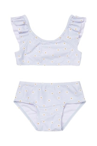 Maillot 2 pièces - Ciel et blanc