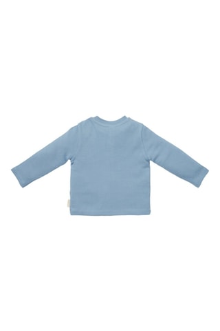 T-shirt en coton biologique - Bleu