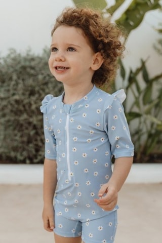 Combinaison de bain - Bleu