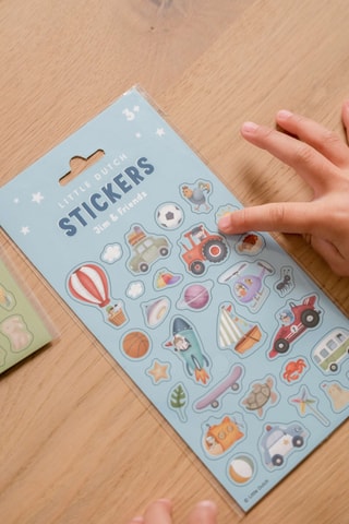 Planche de stickers Jim & Friends - A partir de 3 ans