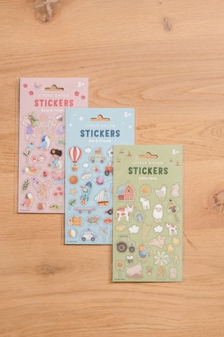 Planche de stickers Jim & Friends - A partir de 3 ans