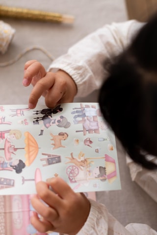 90 autocollants story Rosa - A partir de 3 ans