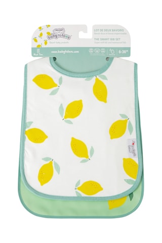 2 bavoirs Happy Lemon - Dès la naissance