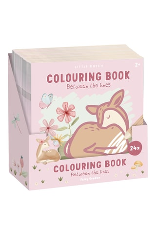 Cahier de coloriage - 24 pages - Rose - Fairy Garden