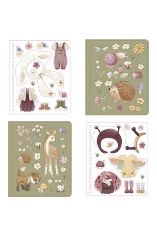 Livre "Habille ton personnage" Rosa & Friends - Fairy Garden - Dès 3 ans