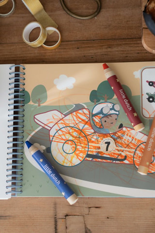 Cahier de coloriage Jim - 24 pages - Dès 2 ans