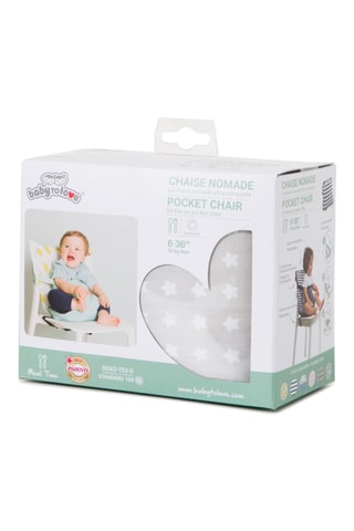 Chaise Nomade White Stars - Dès 6 mois