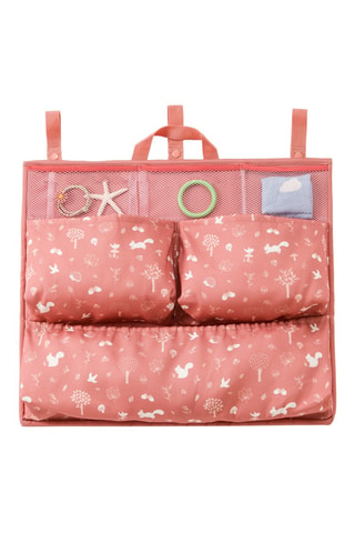 Organisateur de lit Pink Forest - Rose - 52 x 44 cm