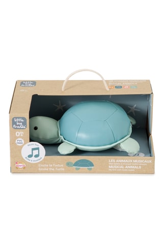 Peluche musicale Les Animaux Musicaux - Emilie la Tortue - Dès la naissance