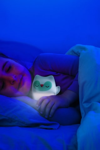Coffret cadeau Veilleuse et Chouette en peluche luminescente - Dès la naissance