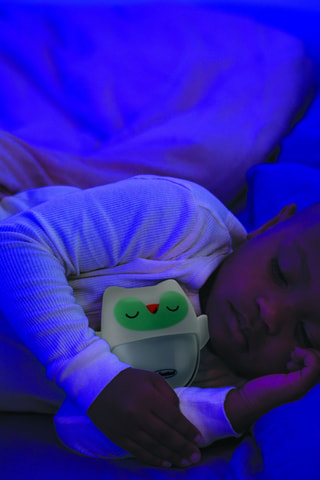 Coffret cadeau Veilleuse et Chouette en peluche luminescente - Dès la naissance