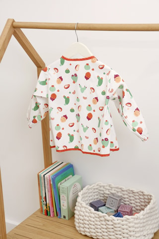 Tablier-bavoir imperméable Cactus Garden - Dès 6 mois