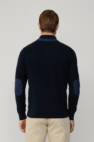 Pull en laine - Bleu