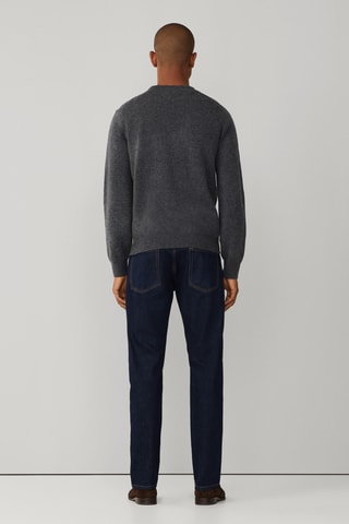 Pull en laine d’agneau - Gris foncé