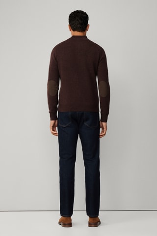 Pull en laine d’agneau - Marron foncé