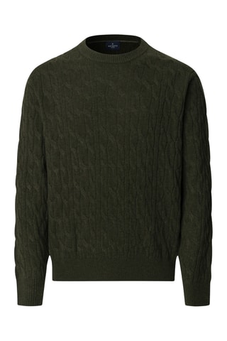 Pull en laine d’agneau - Kaki