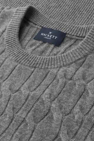Pull en laine d’agneau - Gris chiné
