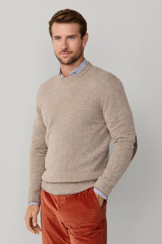 Pull en mérinos - Beige