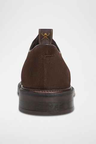 Derbys en nubuck - Marron