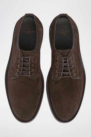 Derbys en nubuck - Marron