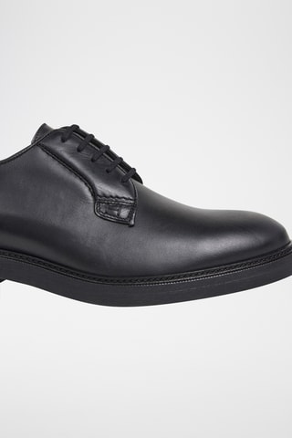 Derbys en cuir - Noir