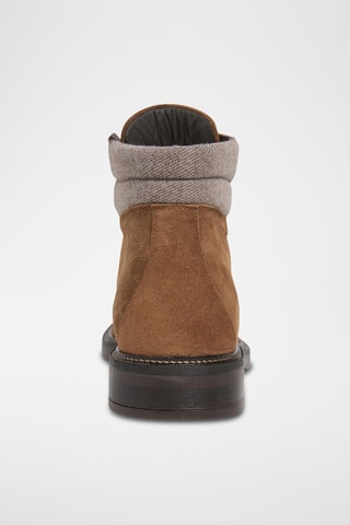 Boots en nubuck - Marron