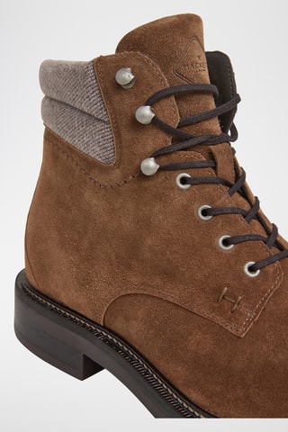 Boots en nubuck - Marron