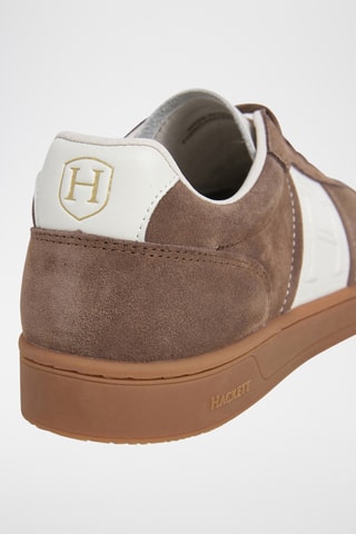 Baskets en cuir - Marron foncé