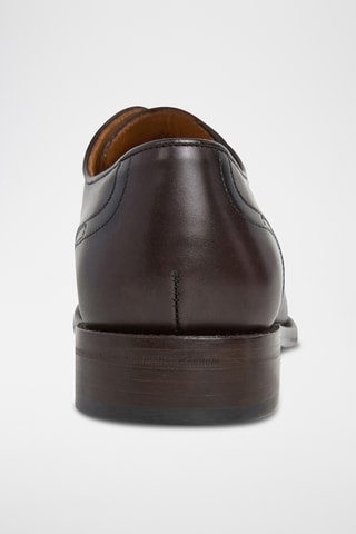 Derbys en cuir - Marron foncé