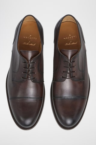 Derbys en cuir - Marron foncé
