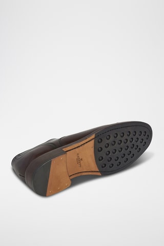 Derbys en cuir - Marron foncé
