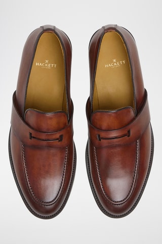 Mocassins en cuir - Marron