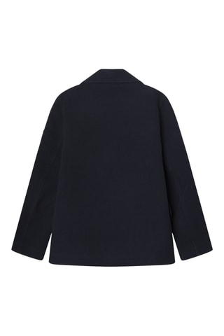 Veste en laine - Bleu marine