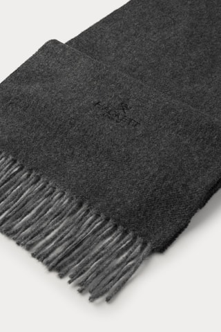 Echarpe en laine et cachemire - Gris foncé